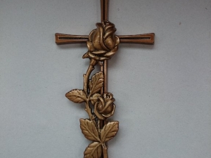 bronz_rozsas_kereszt_25cm
