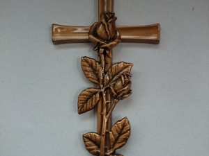 bronz_rozsas_kereszt_28cm